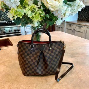 Louis Vuitton Siena MM Bag Damiere Ebene